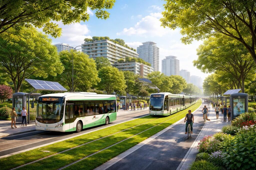 découvrez l'impact écologique du transport public en milieu urbain et comment il contribue à réduire la pollution et à préserver l'environnement.